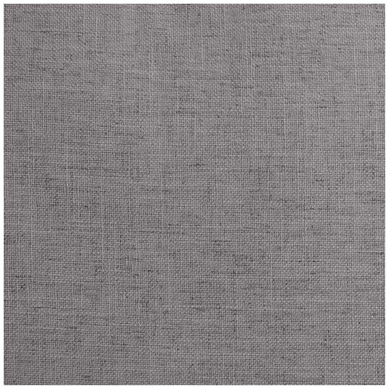 Image 4 Zara 91" Wide Heritage Flannel Fabric Three-Seat Sofa more views