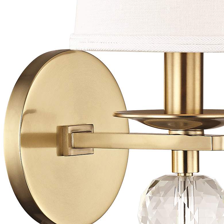 Hudson Valley Persis 20 1/4&quot; High Aged Brass Wall Sconce more views
