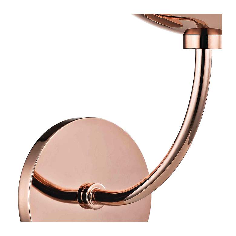 Mitzi Carrie 14 3/4&quot; High Polished Copper Wall Sconce more views