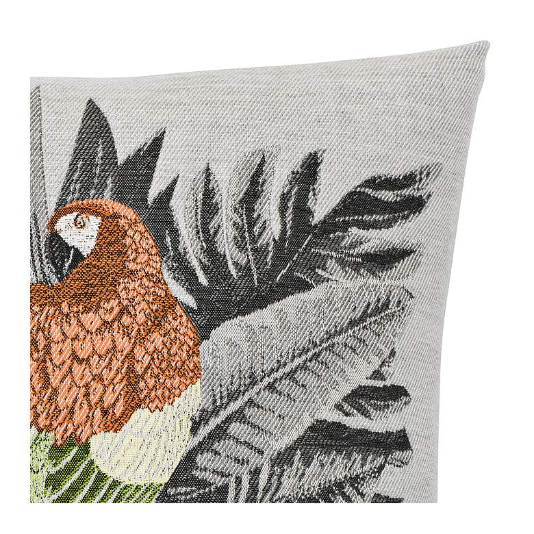Elaine Smith Macaw 20&quot; Square Indoor-Outdoor Pillow more views