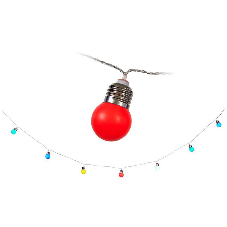 Mini Color Globes 10-Light LED String Party Lights more views