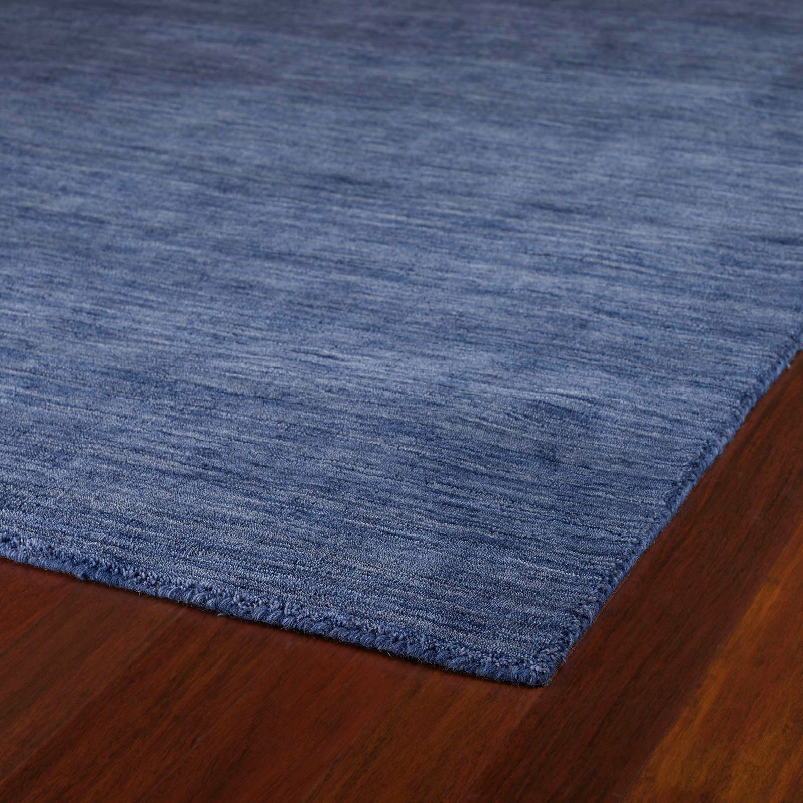 Kaleen Renaissance 450017 Blue Wool Area Rug 4V578 Lamps Plus