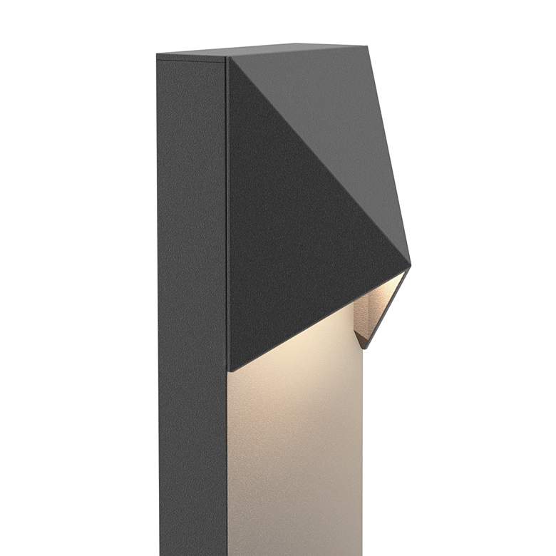 Image 2 Inside Out Triform Compact 22" High Gray LED Bollard Light more views