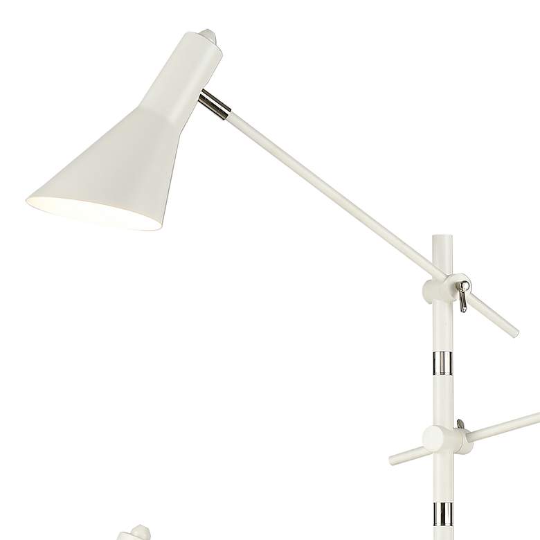 Image 2 Dimond Sallert White Metal 3-Light Adjustable LED Tree Floor Lamp more views