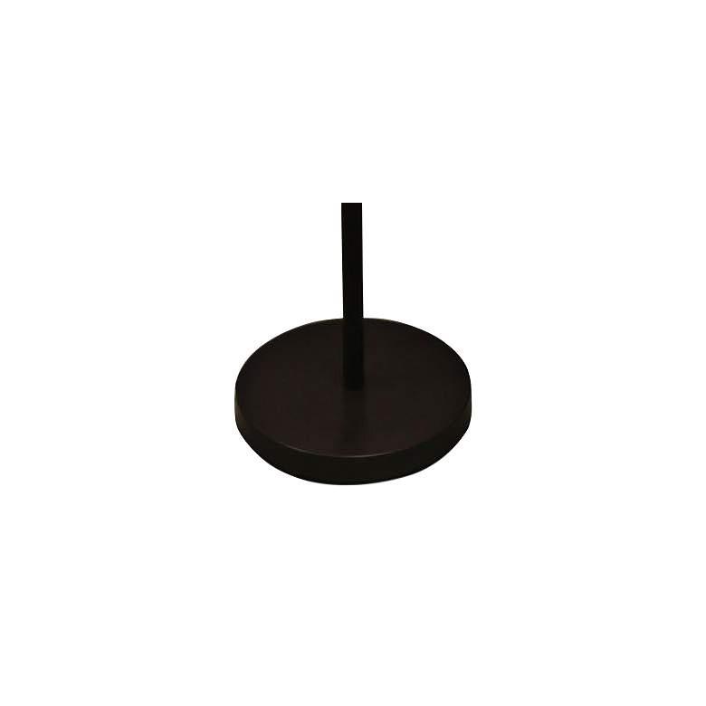 Image 2 Hadley Oil Rubbed Bronze Arched Neck Metal Floor Lamp more views
