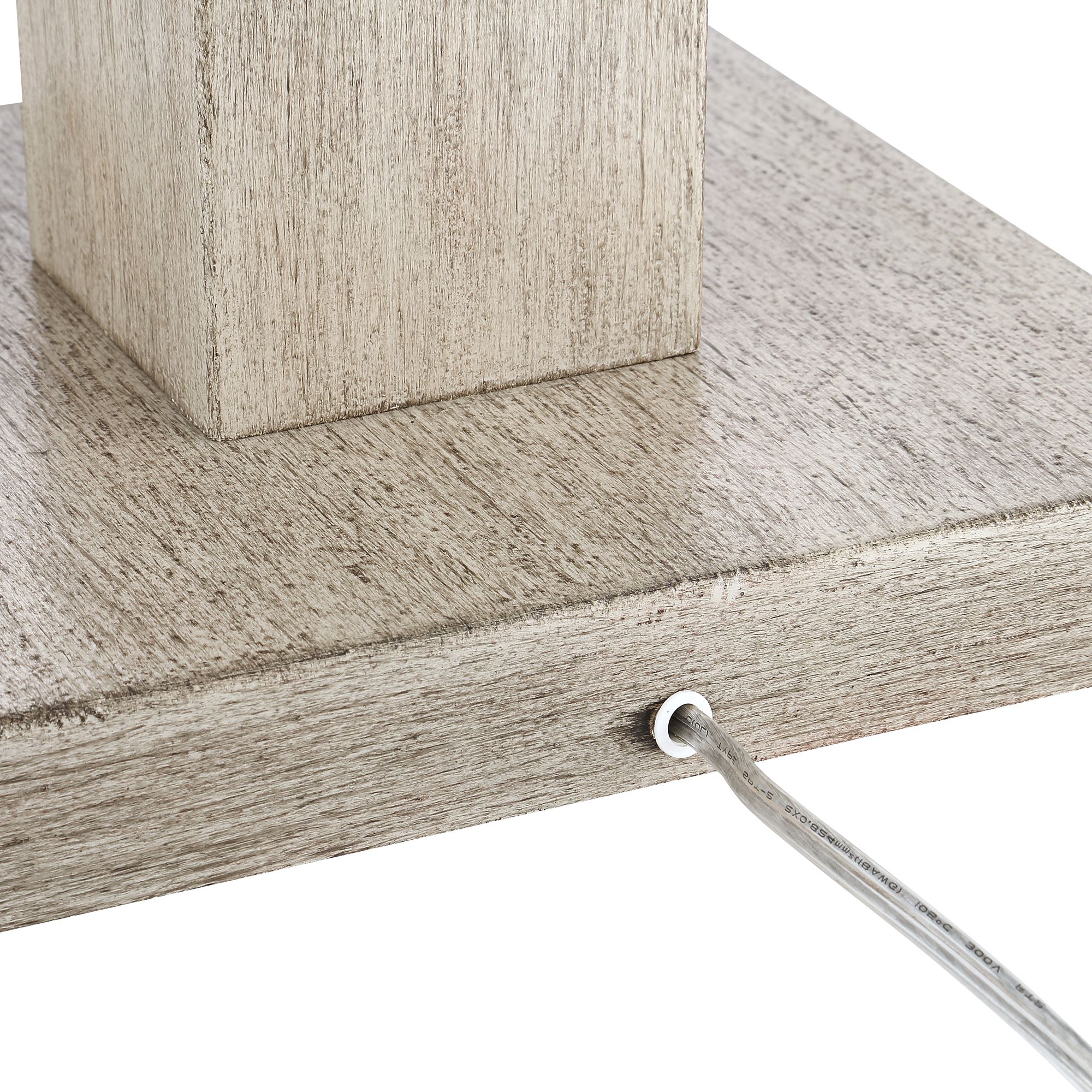 Baluster Pickled Wood Finish Floor Lamp 55t95 Lamps Plus