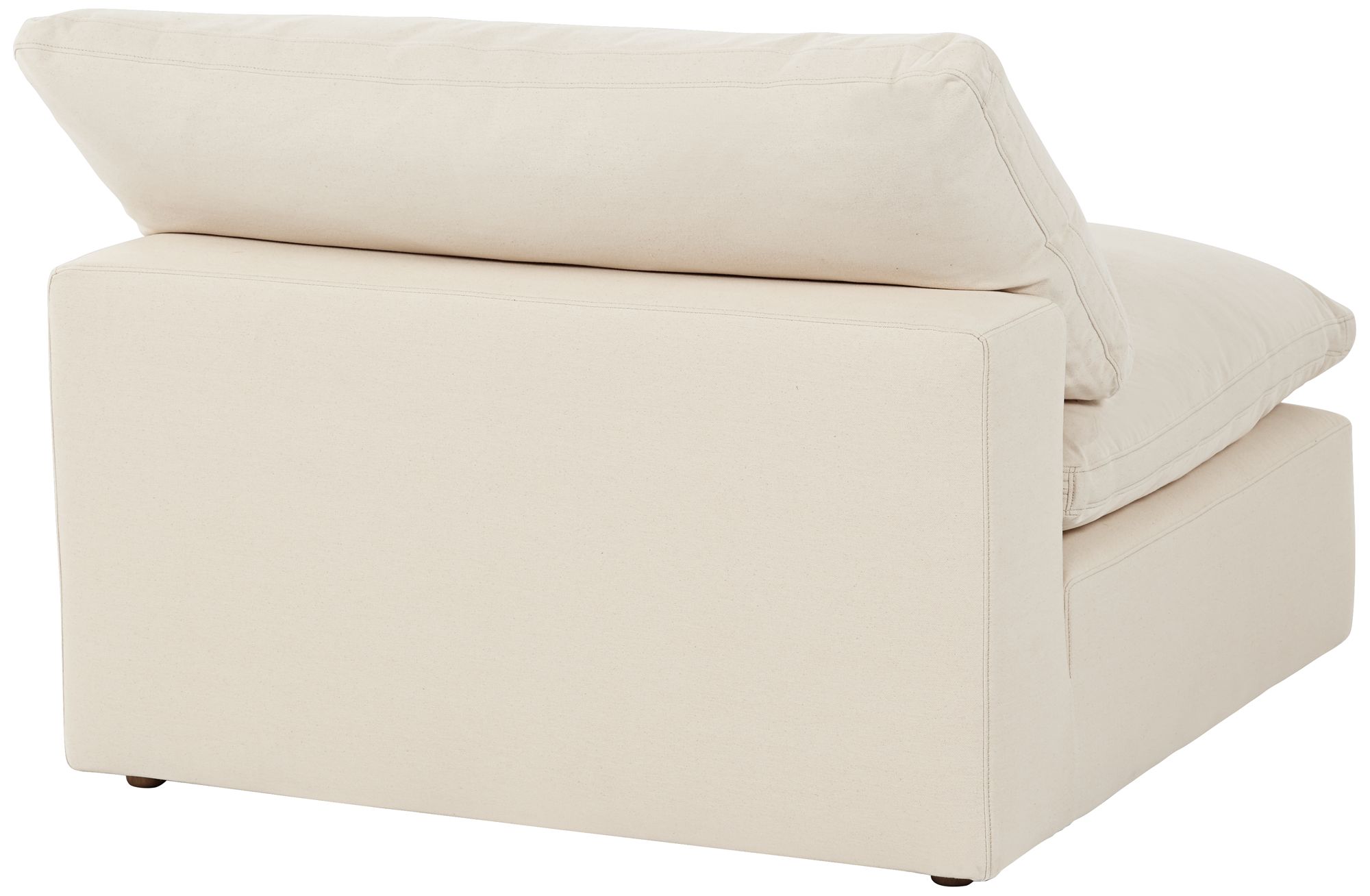 Skye Classic Natural Linen 4 Piece Modular Sectional Set