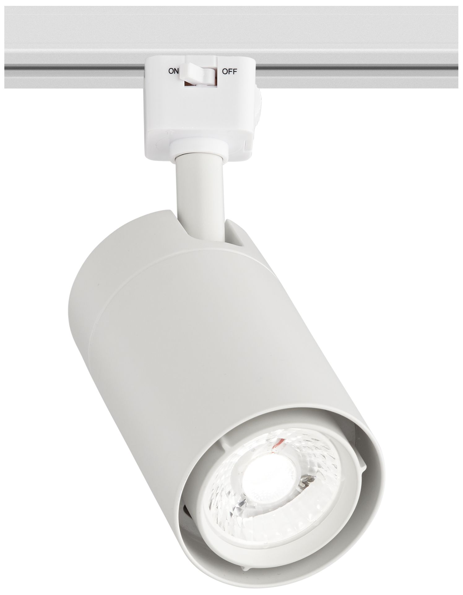 3Light White Cylinder 15W LED Floating Canopy Track Kit 57X40