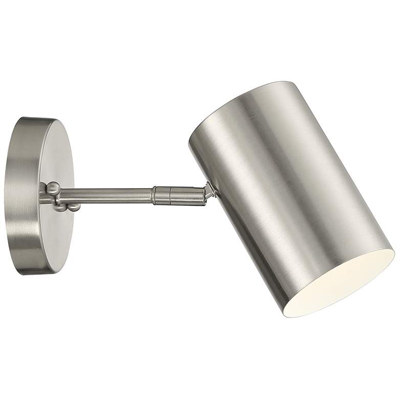 Carla Brushed Nickel Down-Light Hardwire Wall Lamps Set of 2 more views