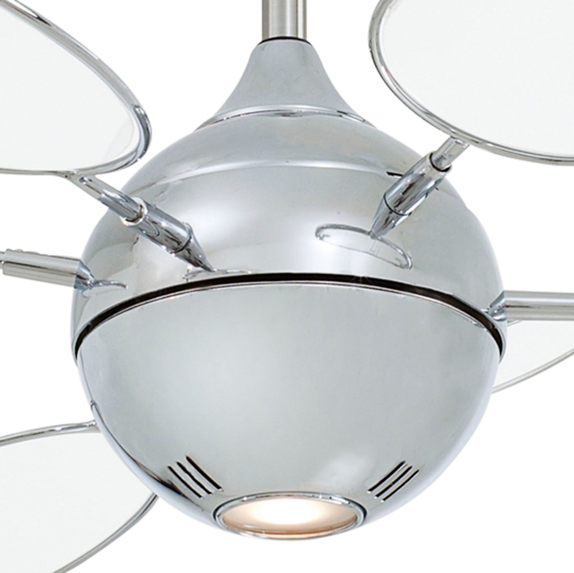 54" Minka Aire Cirque Polished Nickel LED Ceiling Fan 589F0 Lamps Plus