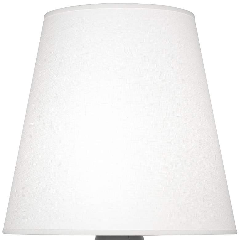 Robert Abbey June Ash Table Lamp with Oyster Linen Shade more views