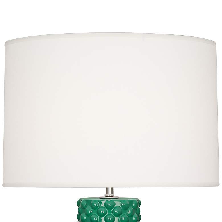 Robert Abbey Dolly Emerald Green Ceramic Table Lamp more views