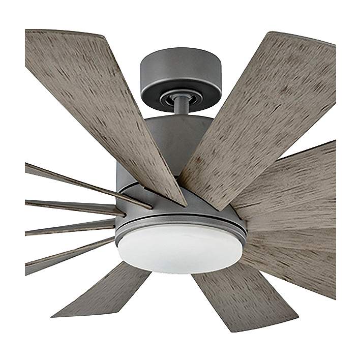 60 Modern Forms Windflower Graphite Led Wet Ceiling Fan 58v82