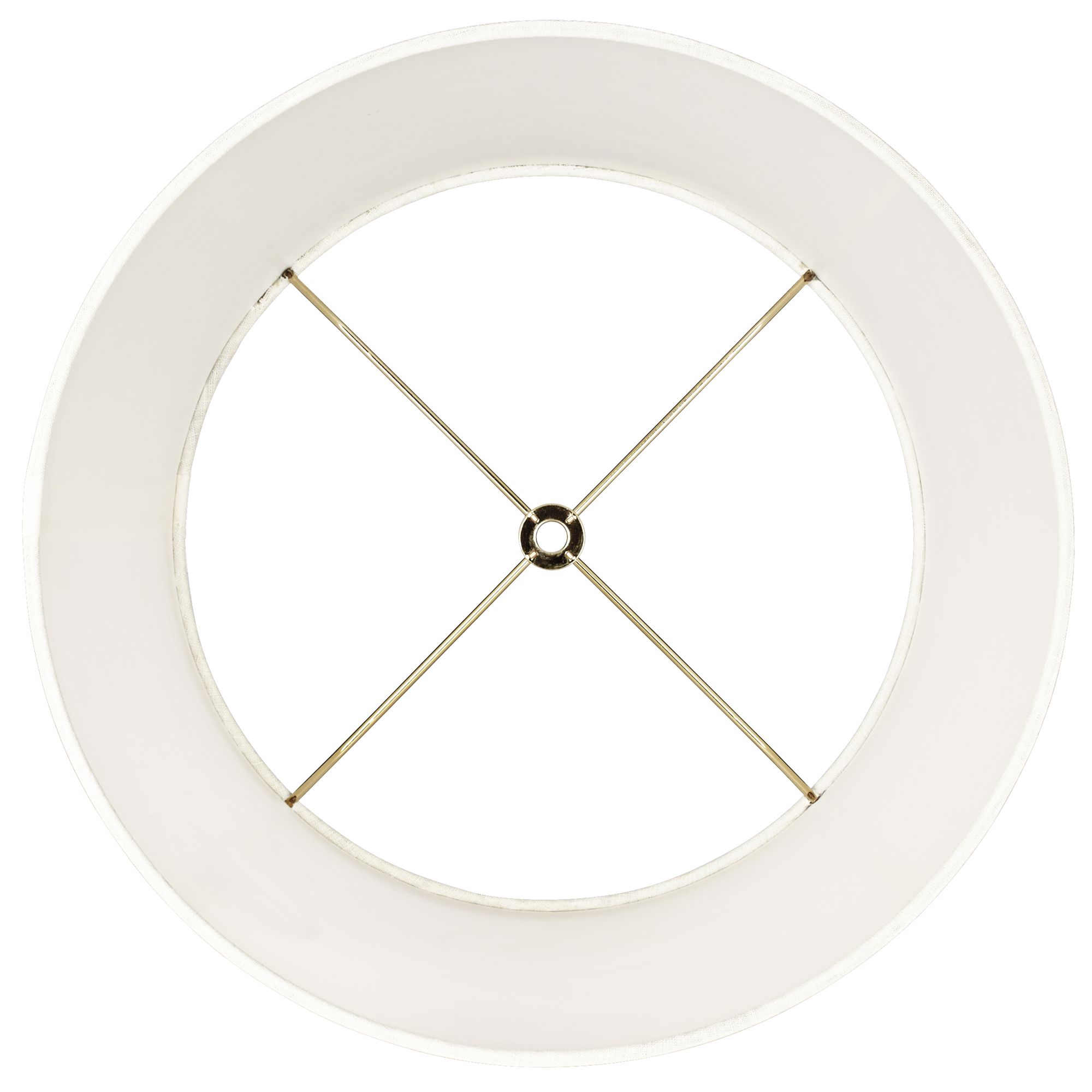 off white drum shade