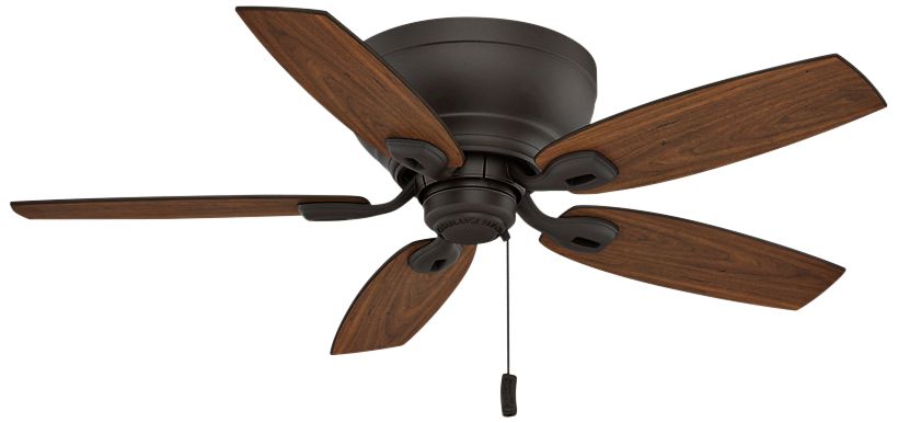 44" Casablanca Durant Maiden Bronze LED Hugger Ceiling Fan 5W772