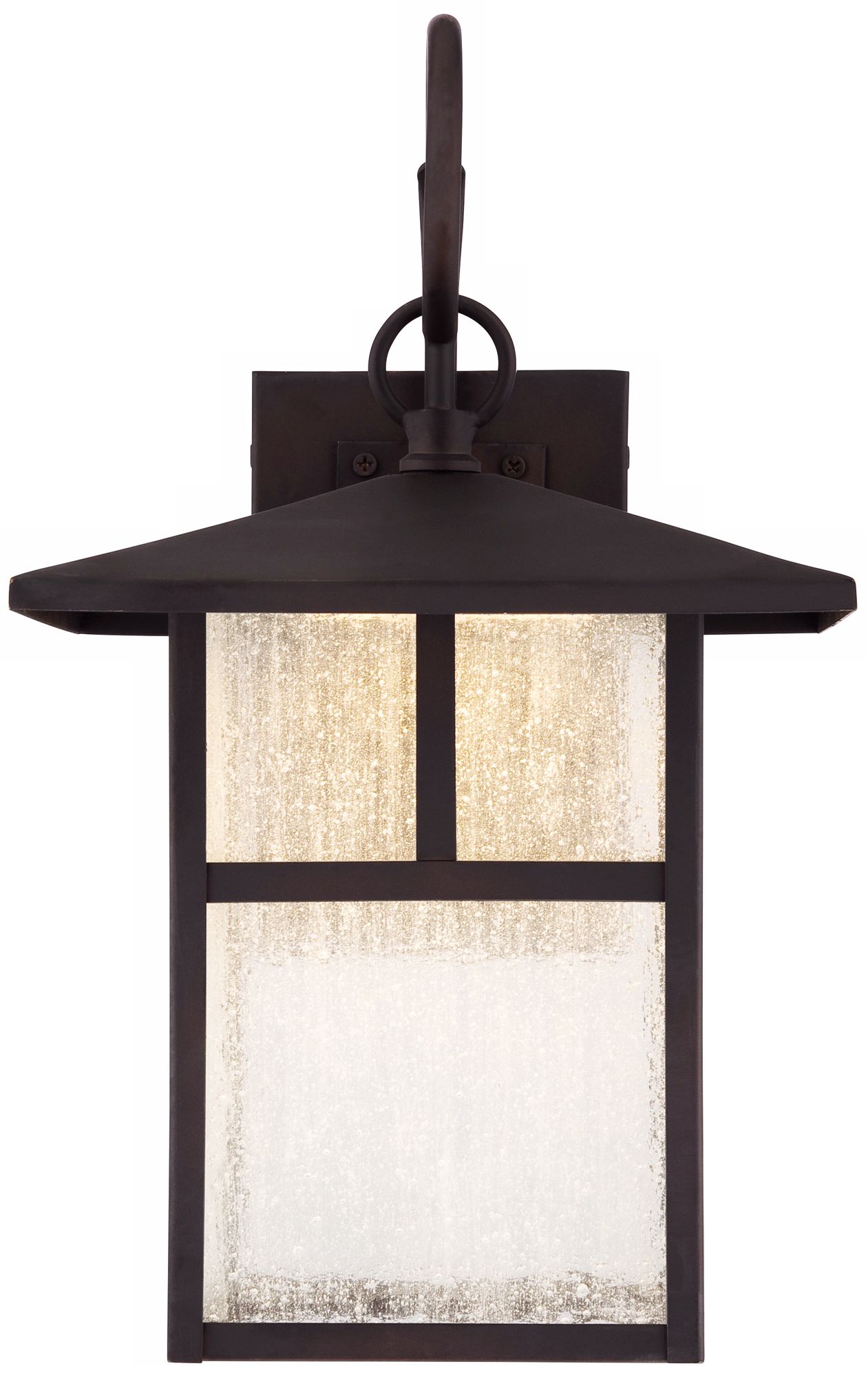 Glenfield 14" High Bronze LED Outdoor Wall Light 5X223 Lamps Plus