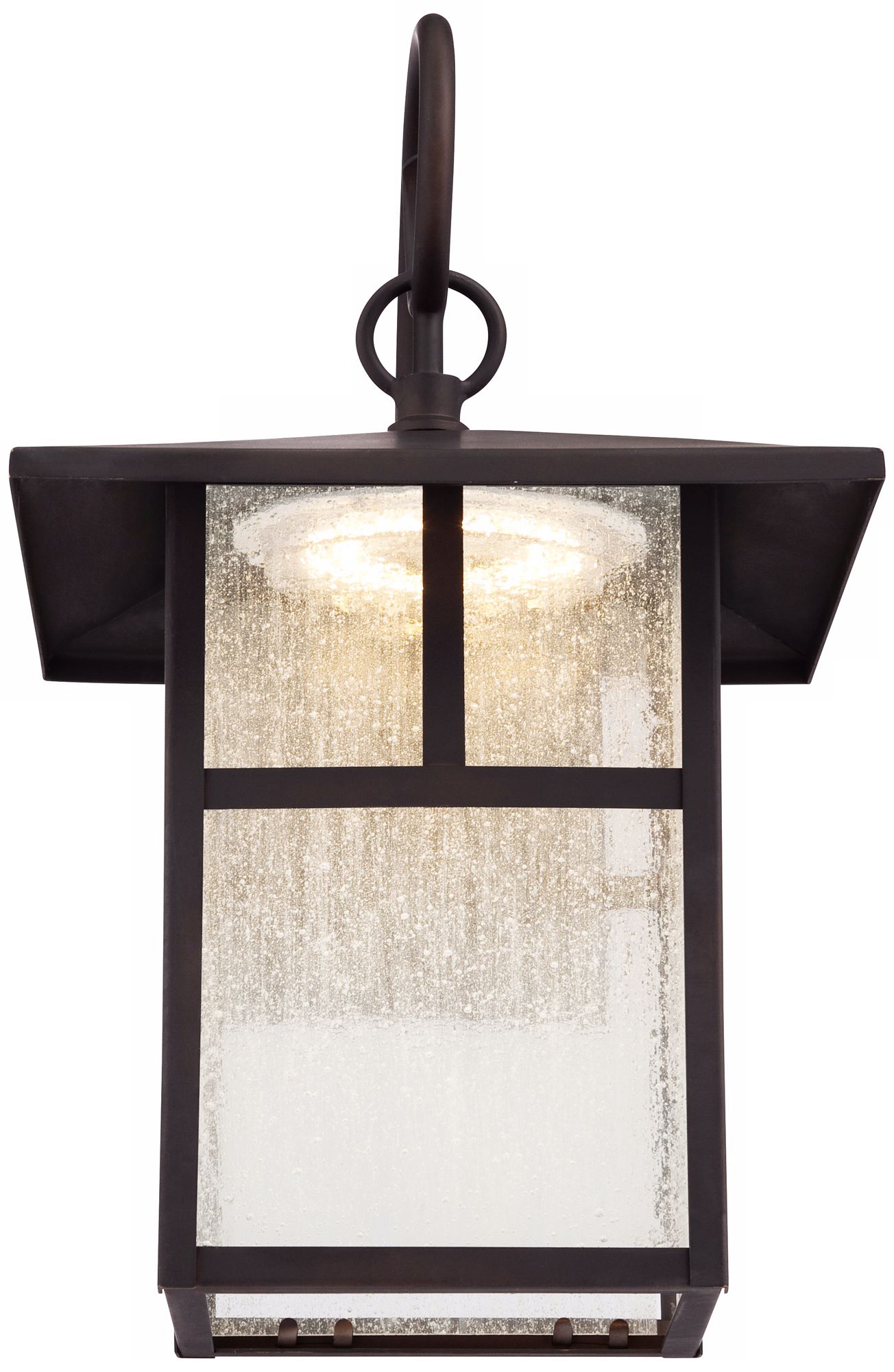 Glenfield 14" High Bronze LED Outdoor Wall Light 5X223 Lamps Plus