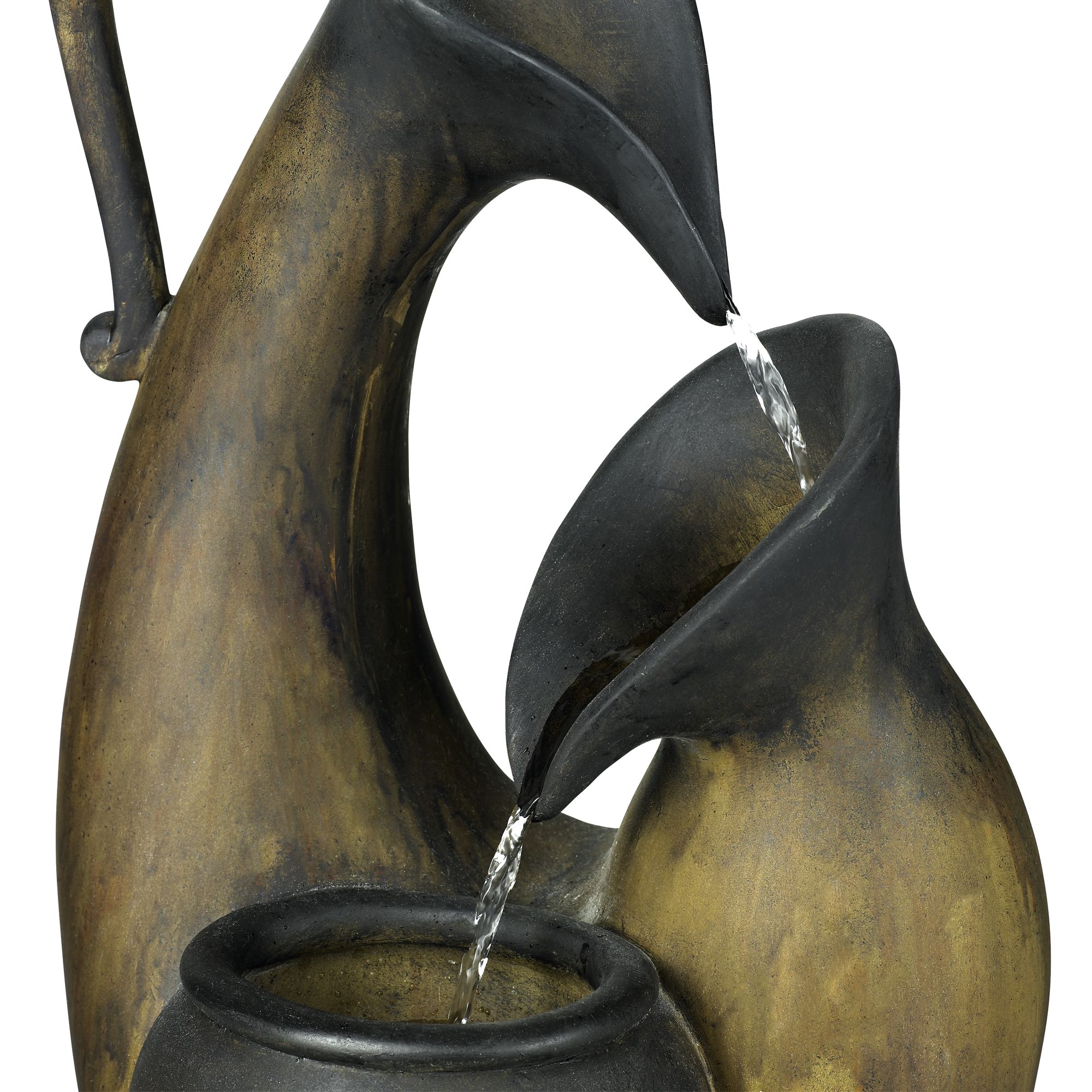 Weathered Jug 24" High Tabletop Fountain 60647 Lamps Plus