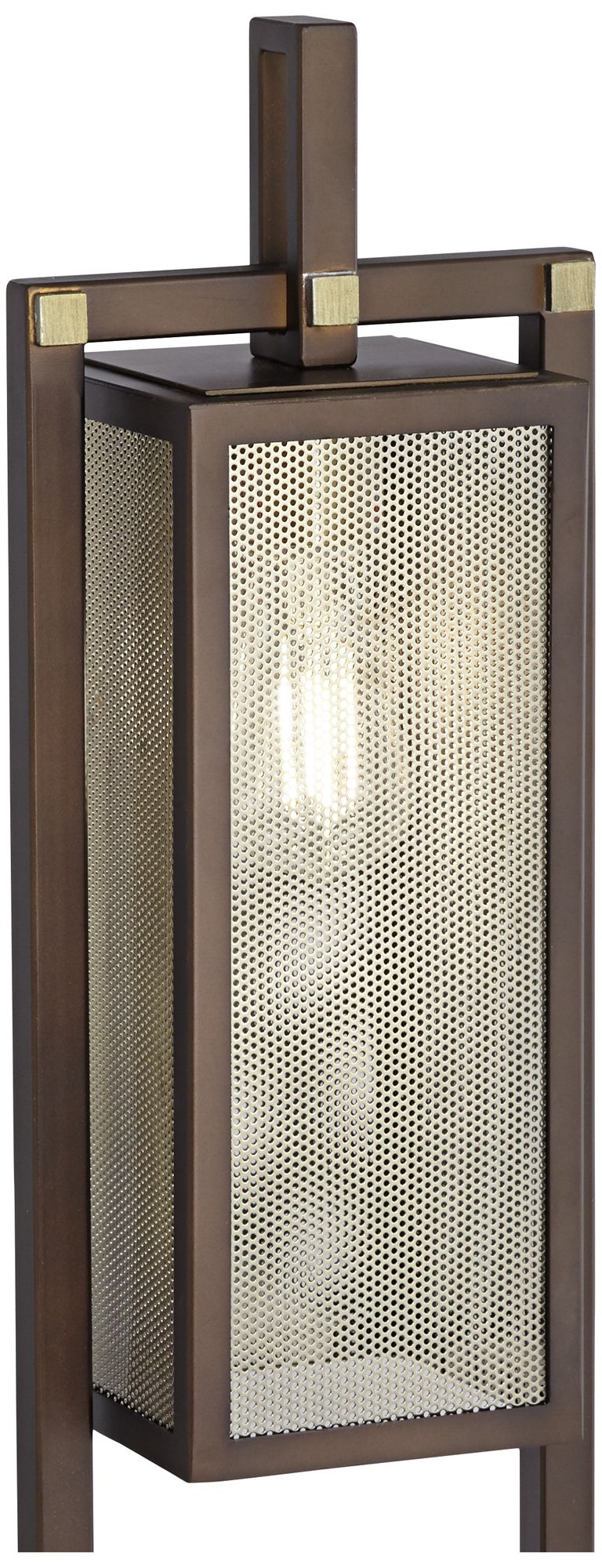 Lantern BronzeRubbed Metal Table Lamp 60N07 Lamps Plus