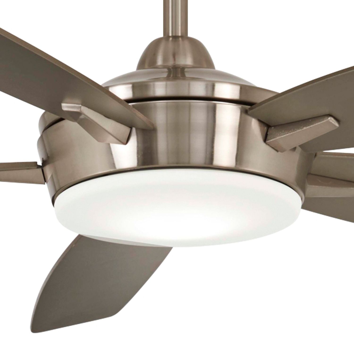 52" Minka Aire Espace Brushed Nickel LED Ceiling Fan 60R09 Lamps Plus
