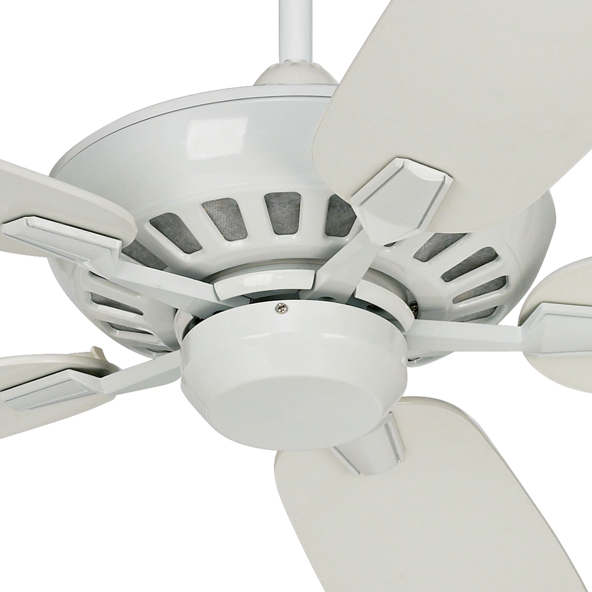52" Journey White Ceiling Fan with Remote Control 60X51 Lamps Plus