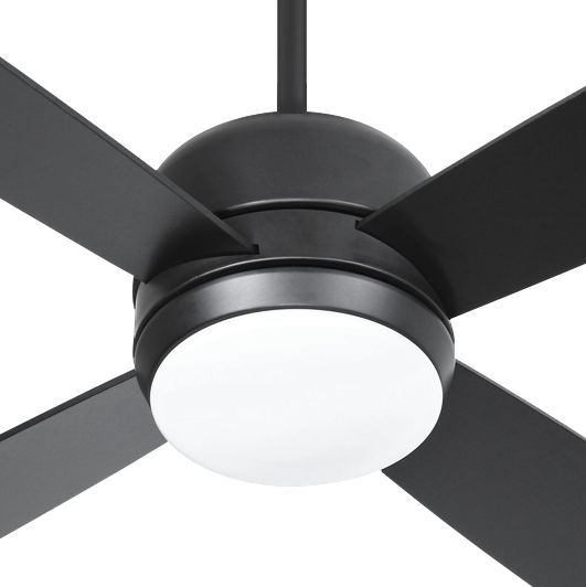 44 Craftmade Montreal Flat Black Led Ceiling Fan 61f63 Lamps
