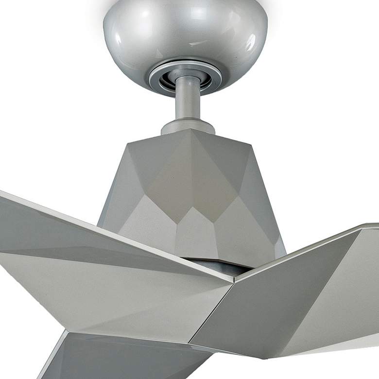 60&quot; Modern Forms Vortex Automotive Silver Wet Smart Ceiling Fan more views