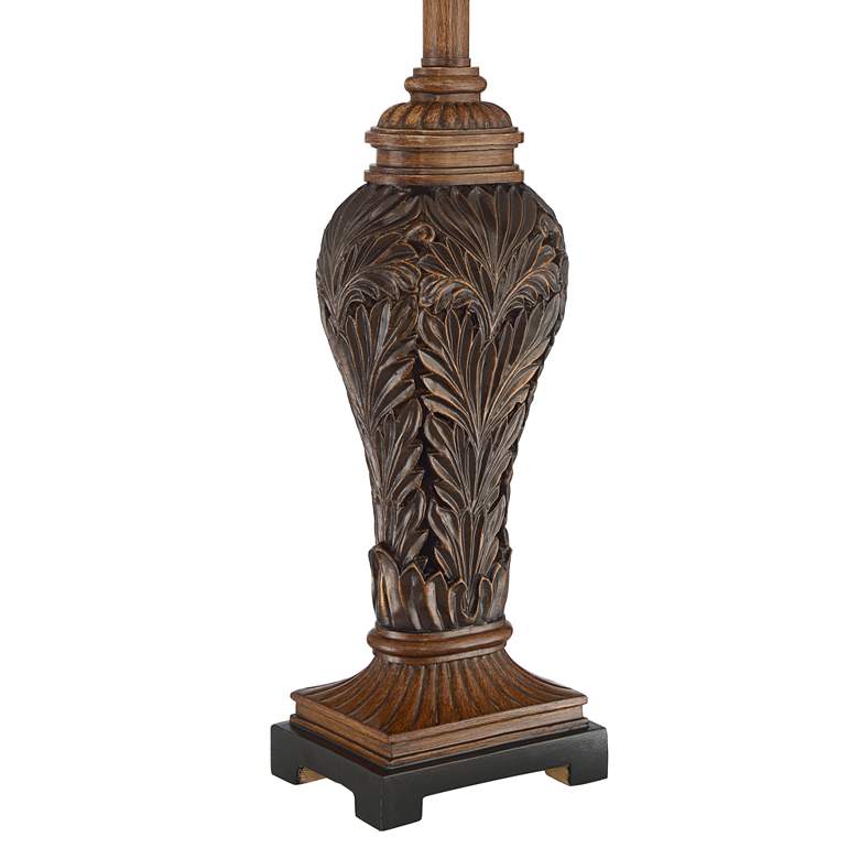 Image 4 Leafwork Bronze Vase Table Lamps Set of 2 more views