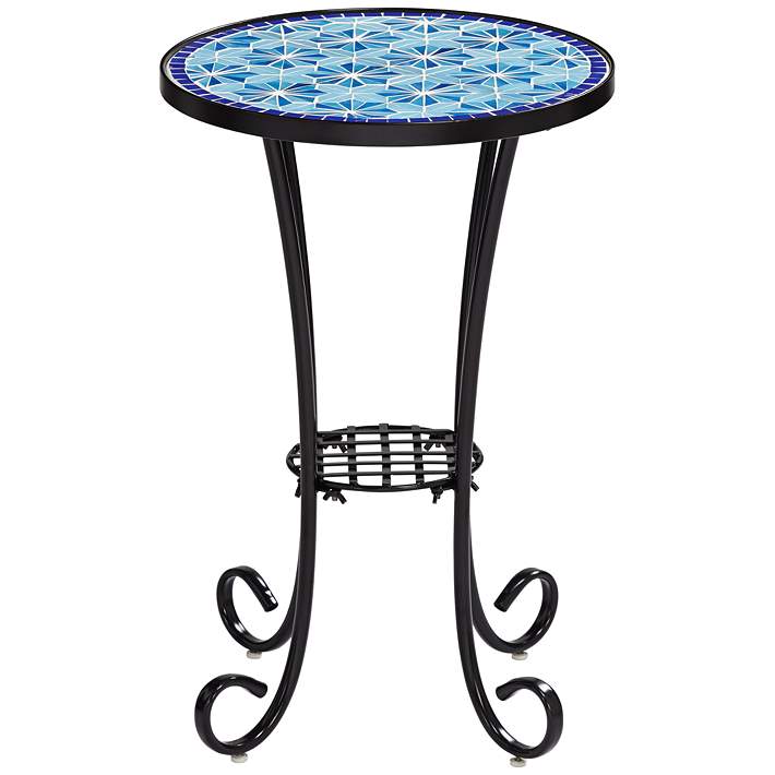 Blue Stars Mosaic Black Outdoor Accent, Harris Teeter Outdoor Furniture