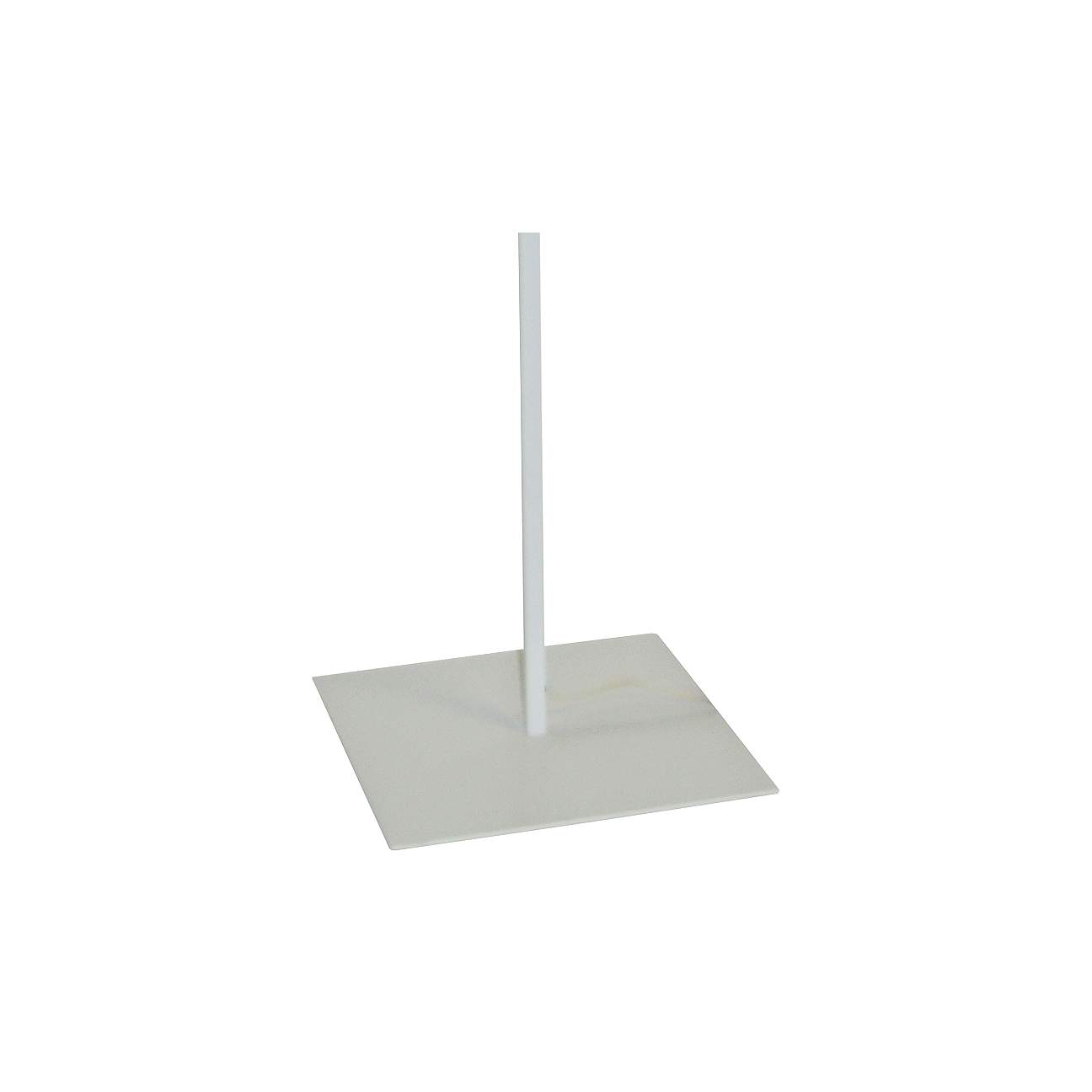 Jude Matte White Metal Square Shade Floor Lamp - #64G49 | Lamps Plus