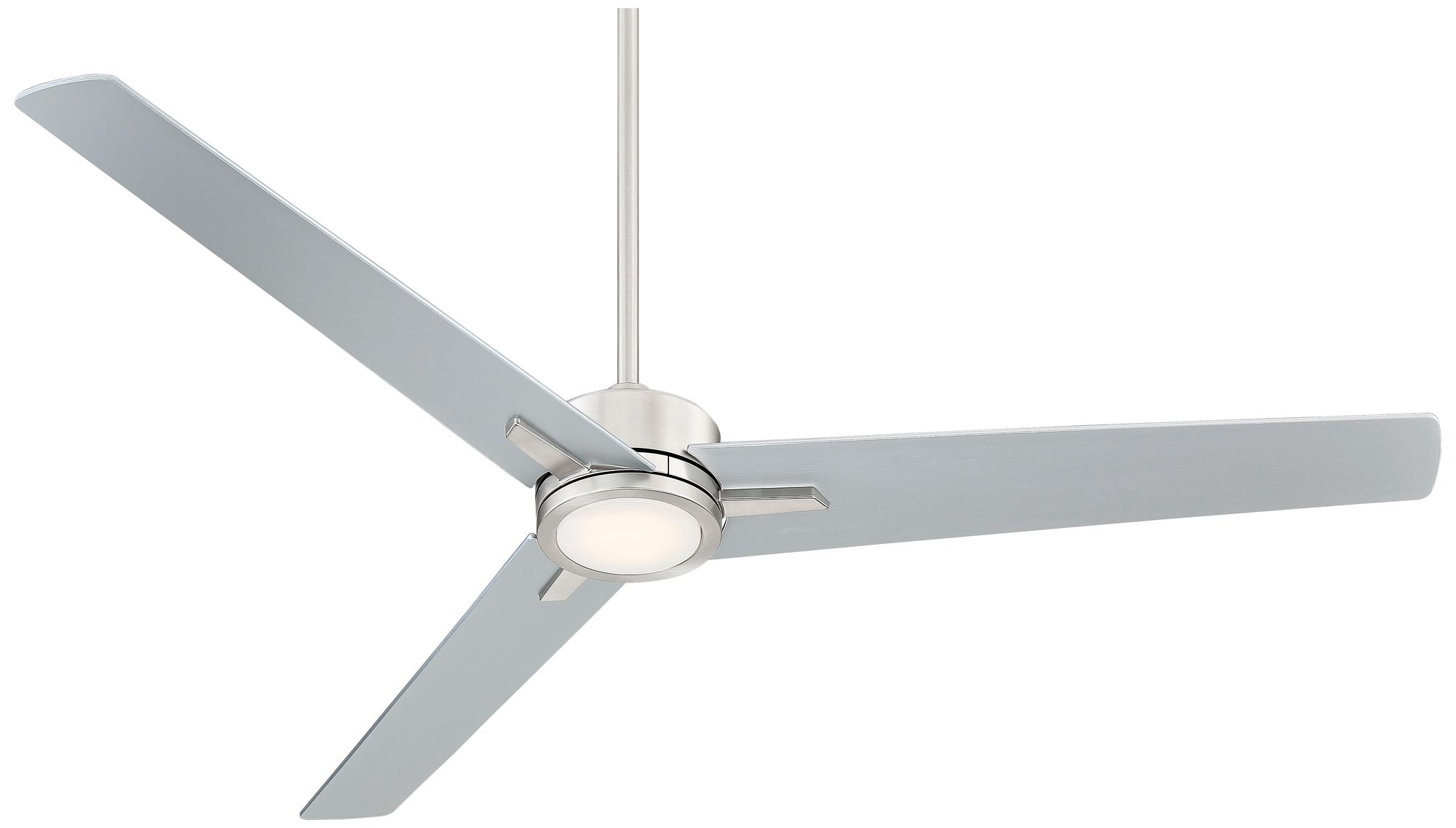 60 Monte Largo Brushed Nickel Led Ceiling Fan 64m90 Lamps Plus