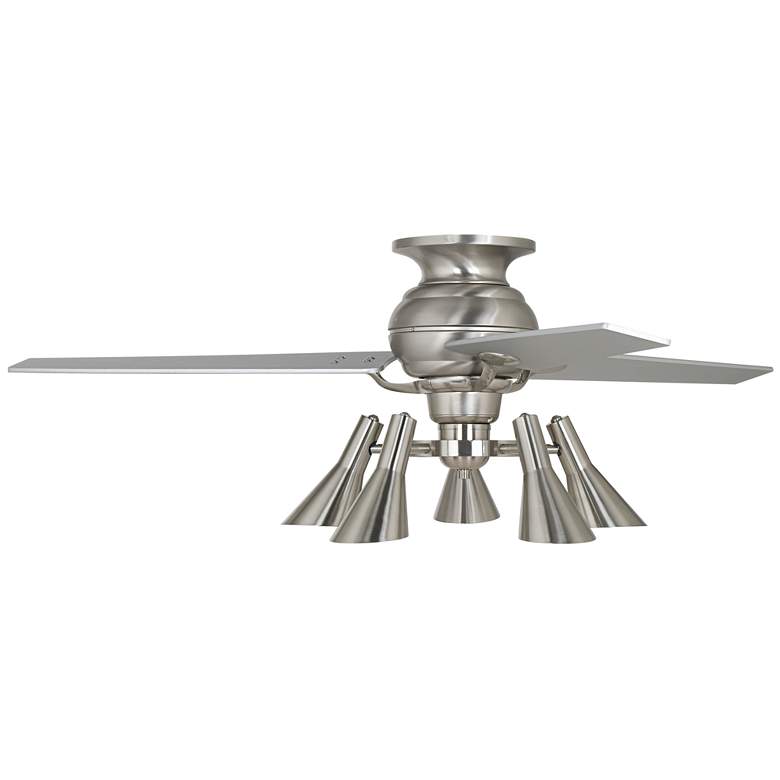 Image 5 60" Spyder Tapered Blade Retro 5-Light LED Ceiling Fan with Pull Chain more views