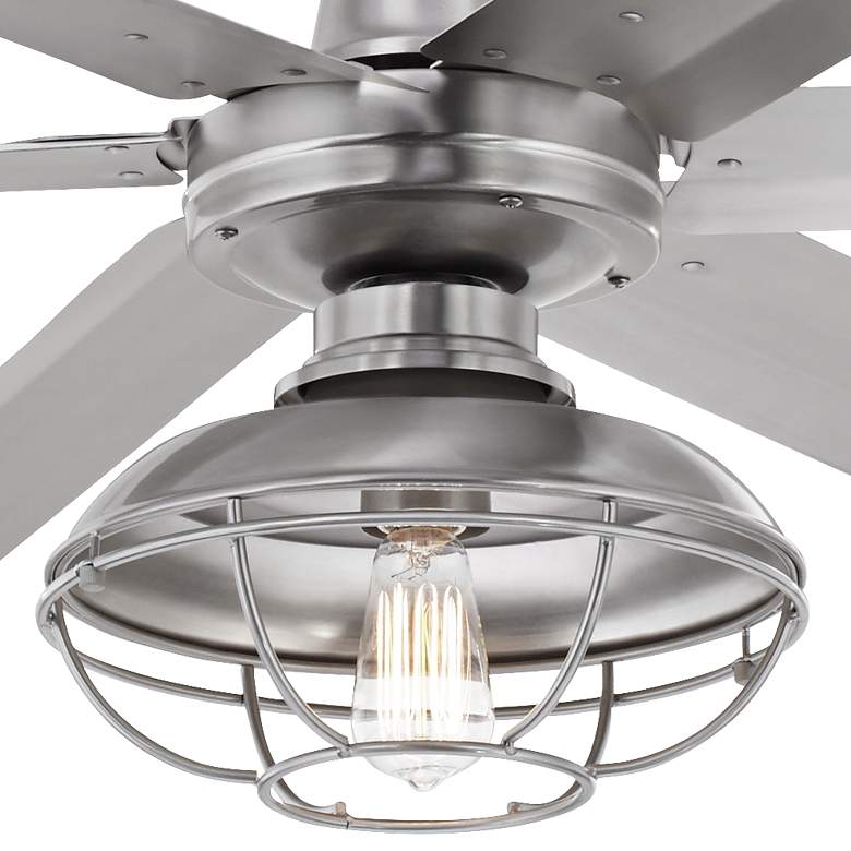 60&quot; Turbina Max&#8482; DC Franklin Park Damp LED Ceiling Fan more views