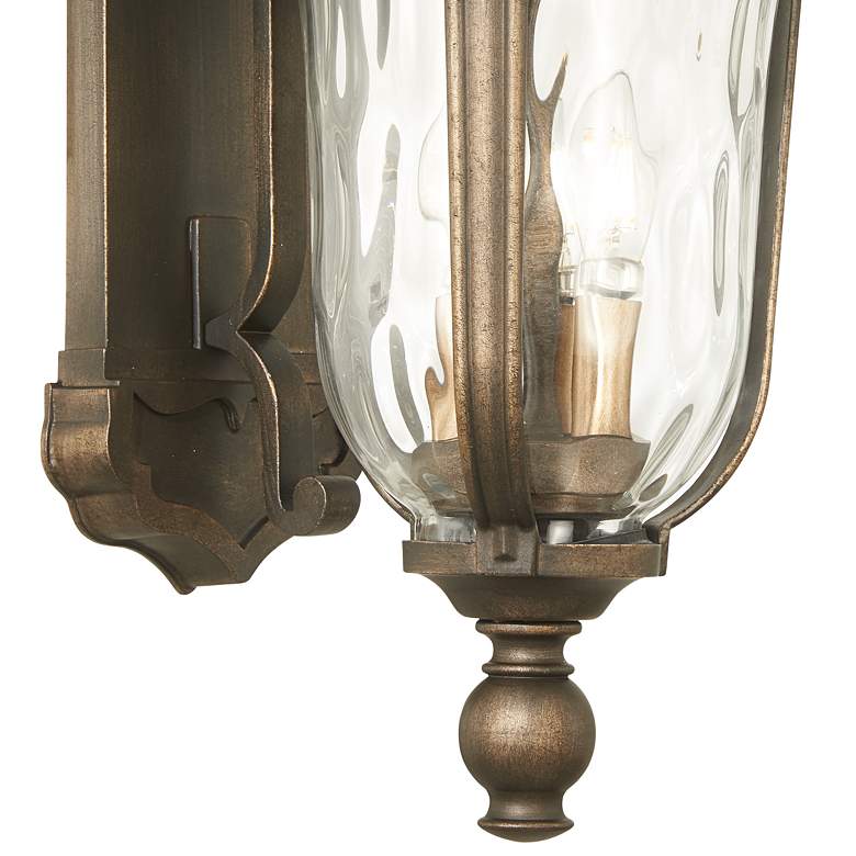 Havenwood 21 3/4&quot; H Tavira Bronze and Alder Silver Outdoor Wall Light more views