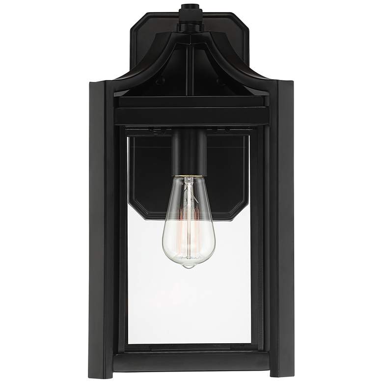 Rockford Collection 16 1/4&quot; High Black Outdoor Wall Light more views