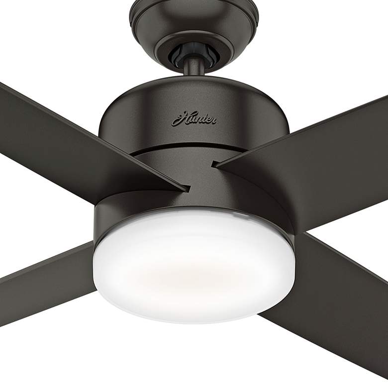 54&quot; Hunter Advocate WiFi Noble Bronze LED Ceiling Fan with Remote more views