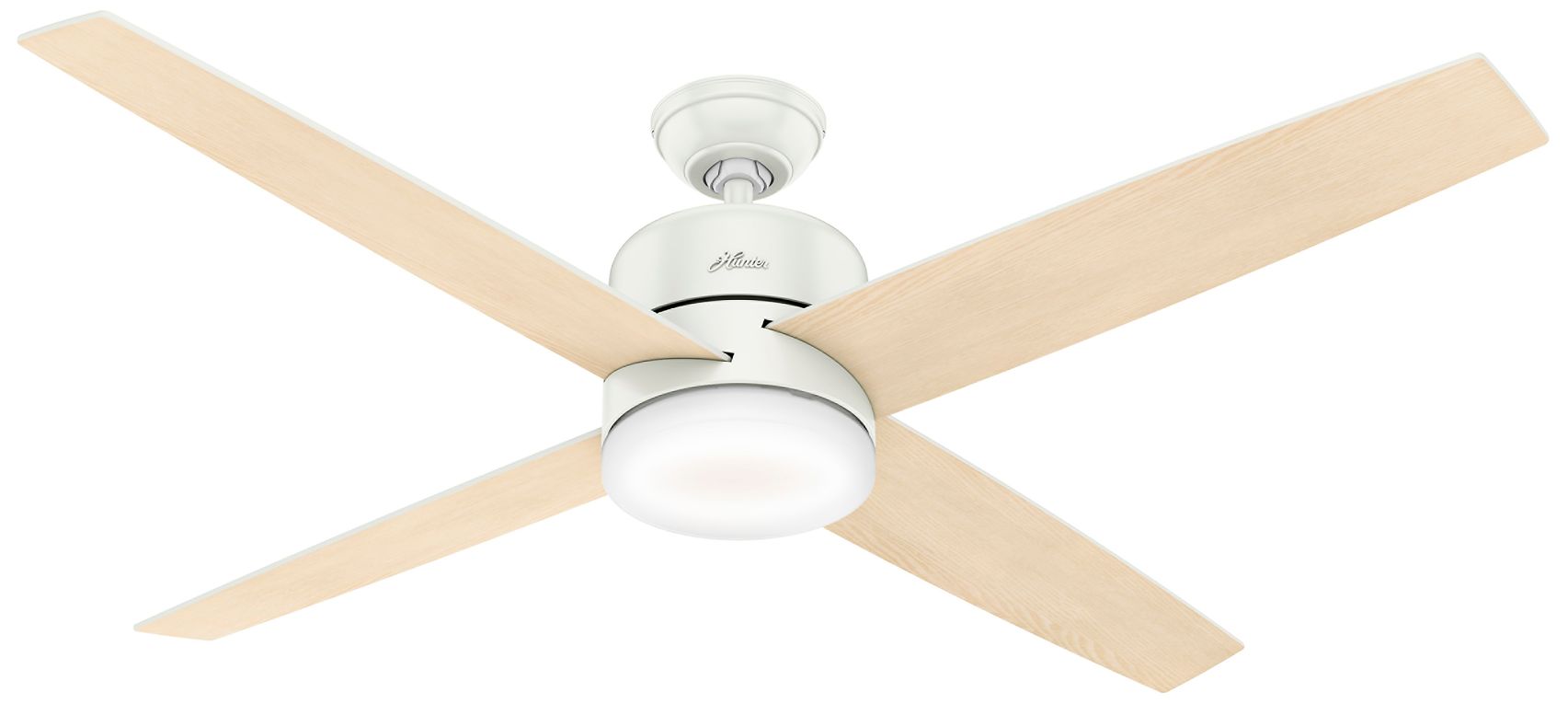 60" Hunter Advocate Fresh White LED Ceiling Fan - #66J94 ...