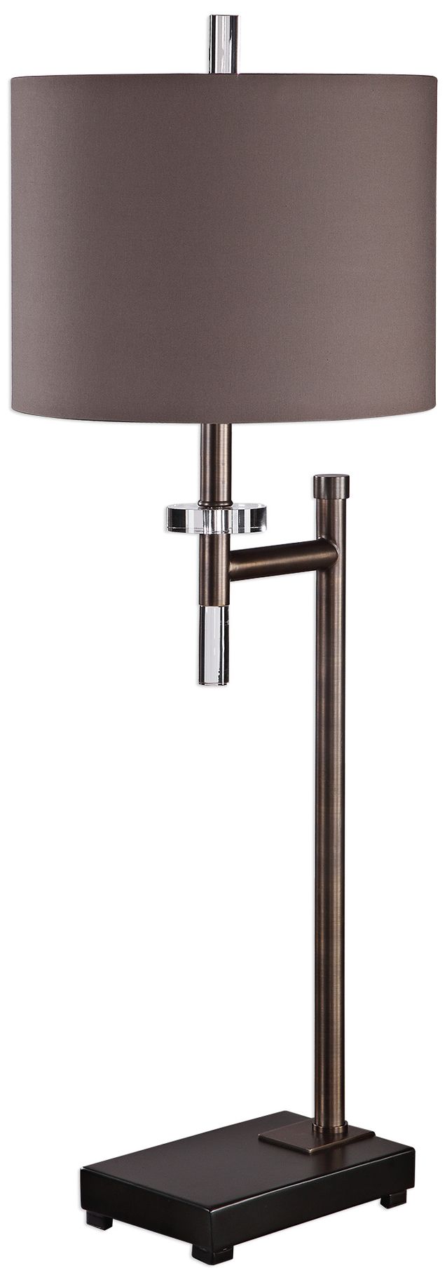 Uttermost Oletha Dark Bronze Buffet Table Lamp 66Y42 Lamps Plus