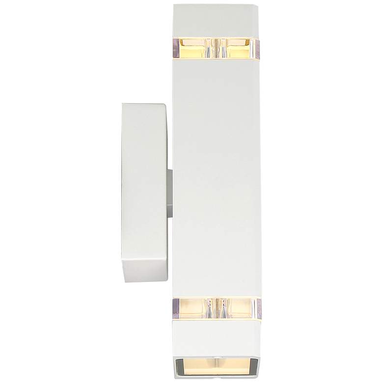 Skyridge 10 1/2&quot; High White Up-Down Outdoor Wall Light more views