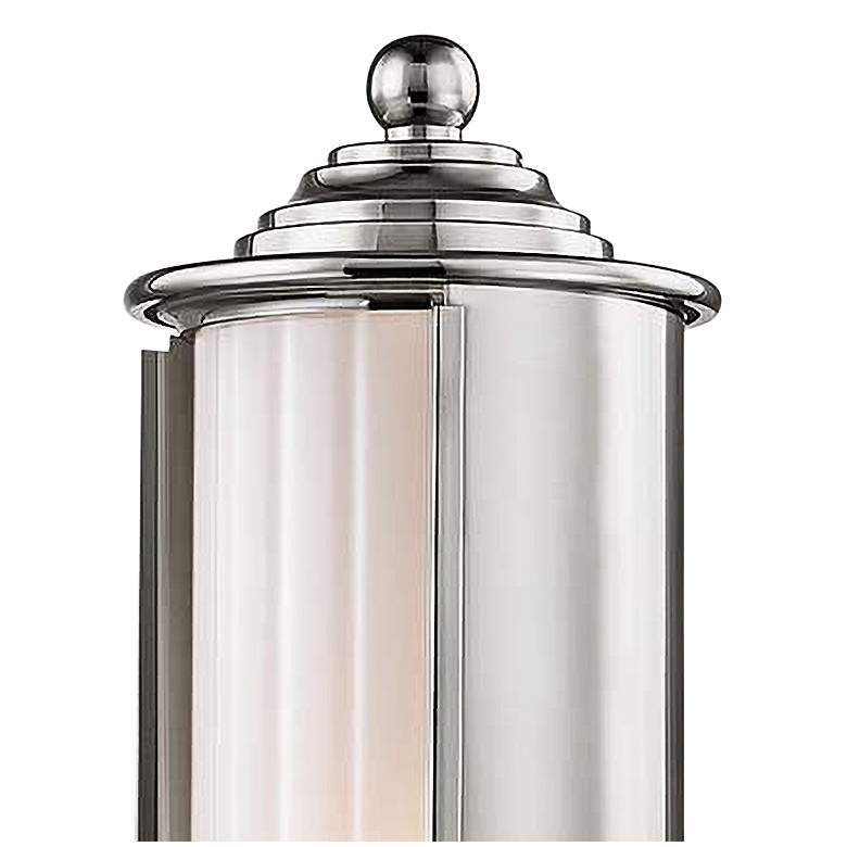Classic No.1 12 1/4&quot; High Polished Nickel Tube Wall Sconce more views