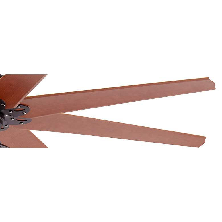72&quot; Predator Bronze Marlowe Cage LED Outdoor Ceiling Fan more views