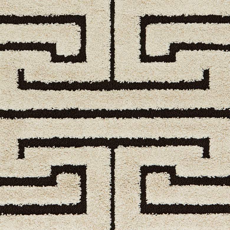 Loloi Enchant 5&#39;3&quot;x7&#39;7&quot; Ivory and Dark Brown Geometric more views
