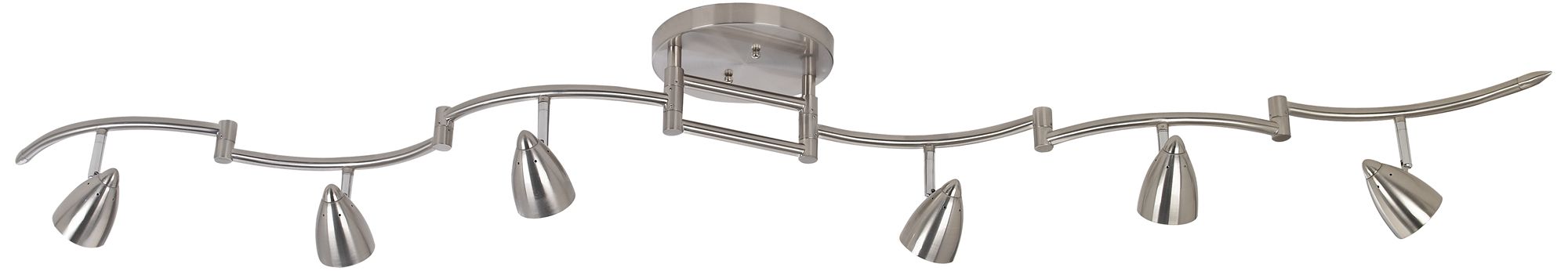 Pro Track Heavy Duty Axel 6Light Swing Arm Track Light Kit 68160