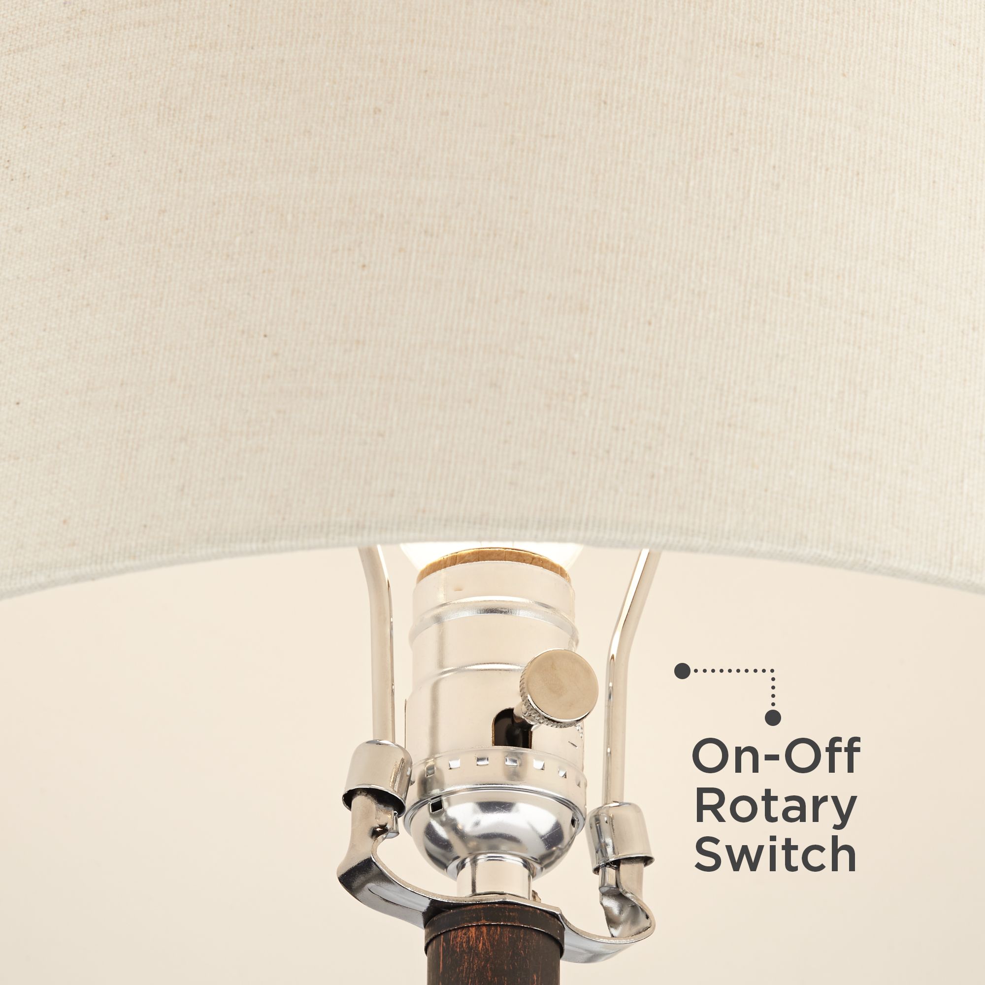 red lantern table lamp
