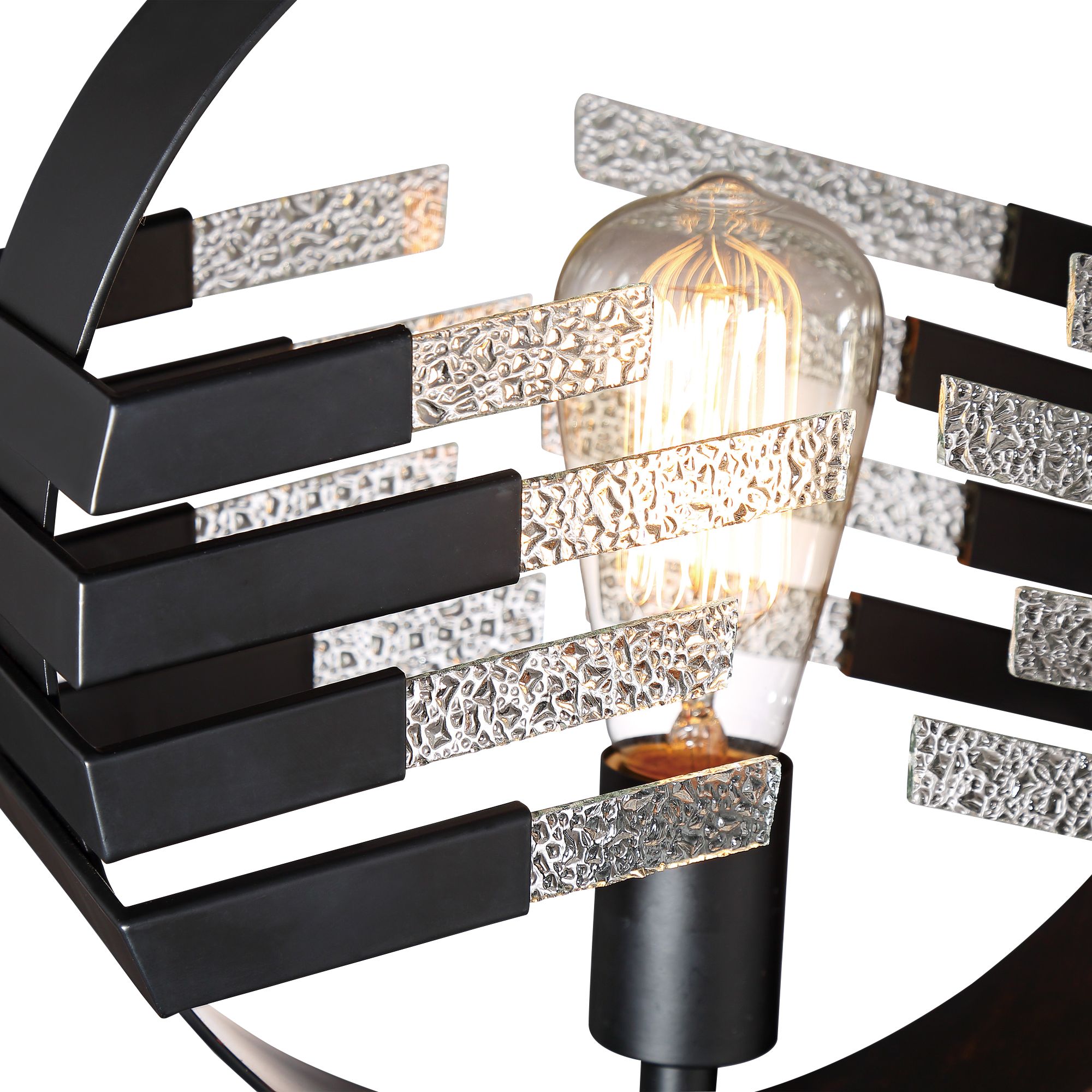 Lite Source Brisbane Matte Black Uplight Floor Lamp 69F76 Lamps Plus