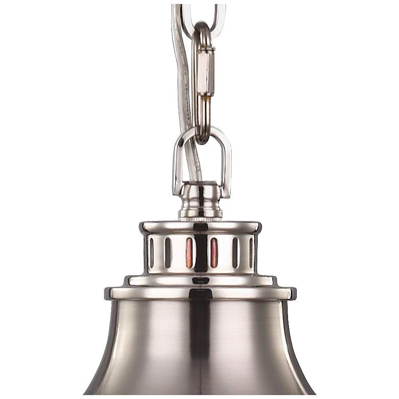 Image 4 Feiss Cadence 13" Wide Polished Nickel Mini Pendant Light more views