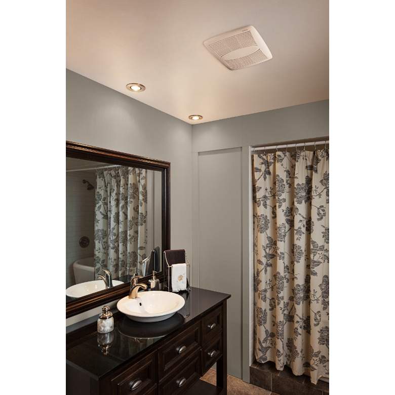 NuTone EZ Fit White 80 CFM Bathroom Ventilation Fan more views