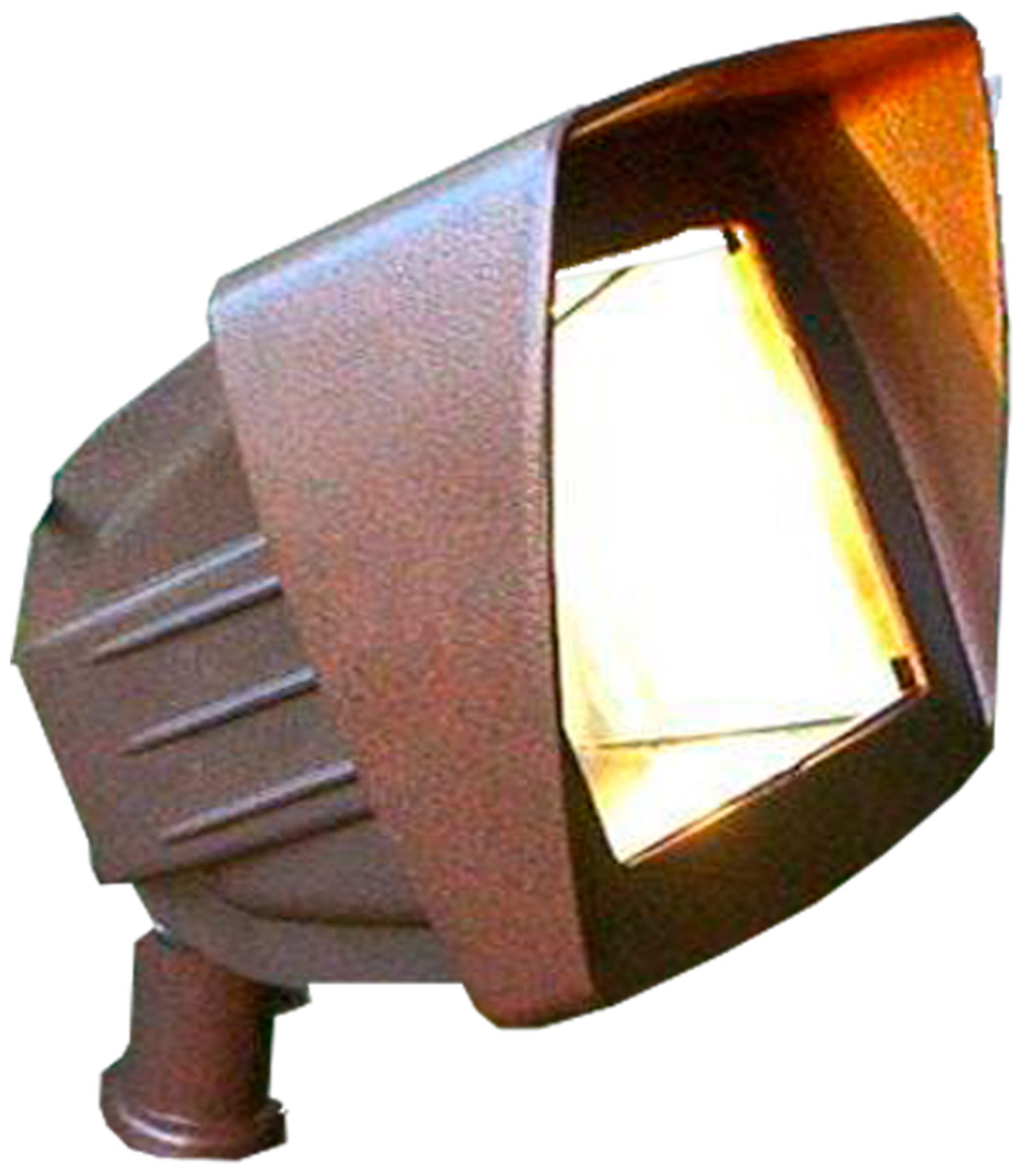 Chiba 4" High Bronze Landscape Flood Light 70V16 Lamps Plus