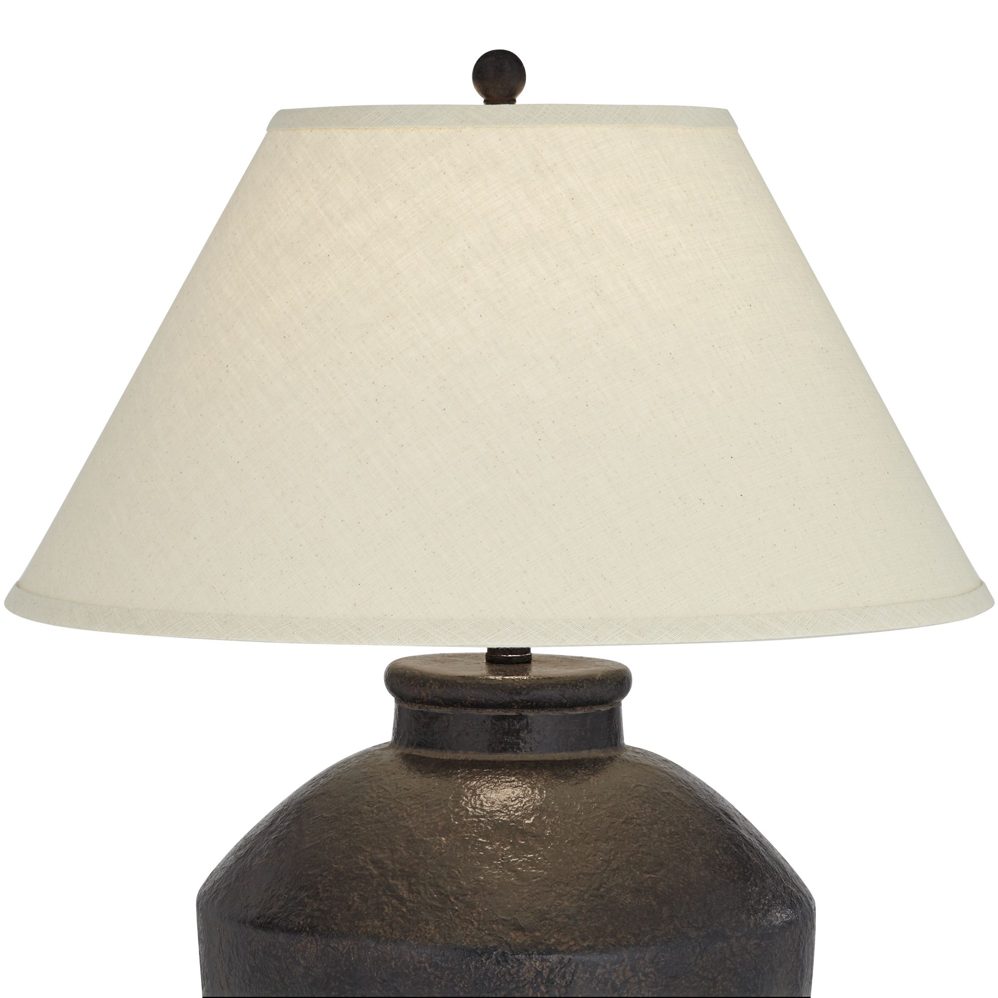 Massa Black Terracotta Jar Table Lamp 70X06 Lamps Plus