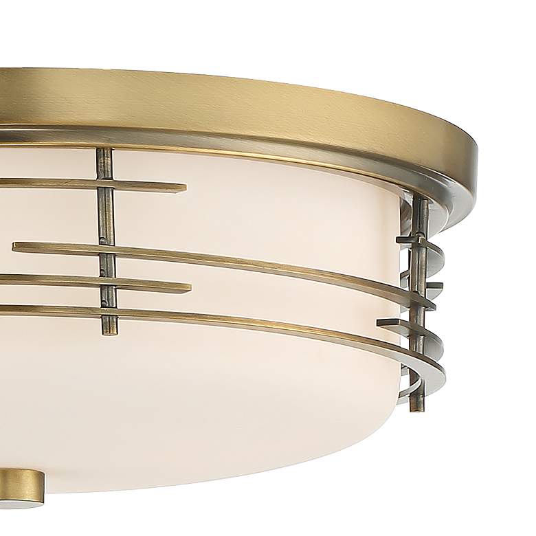 Image 3 Arden 14" Wide Soft Gold Ceiling Light more views
